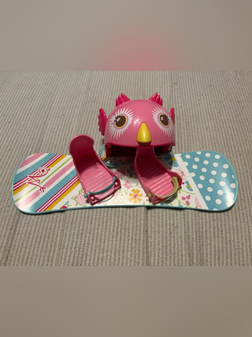 American Girl Wellie Wisher Snowboard and Helmet